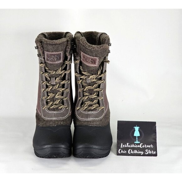The North Face Women's Brown Waterproof Shellista III Mid  Boots Size 9 272 - Picture 12 of 16